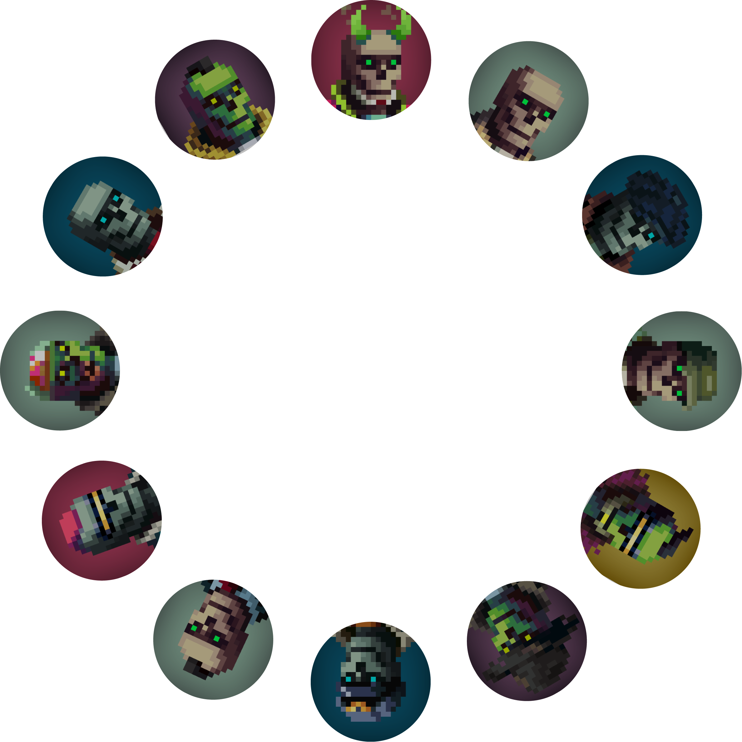 Genuine Undead PFP Cirlce